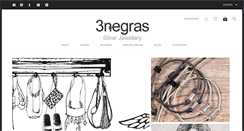 Desktop Screenshot of 3negras.com